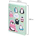 Блокнот А5 (134х206 мм), 80 л., твёрдый, клетка, BRAUBERG KIDS, "Пингвинчики", 114420, фото 2