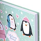 Блокнот А5 (134х206 мм), 80 л., твёрдый, клетка, BRAUBERG KIDS, "Пингвинчики", 114420, фото 4