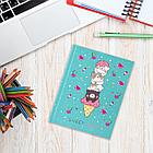 Блокнот МАЛЫЙ ФОРМАТ (110х147 мм), А6, 80 л., твёрдый, клетка, BRAUBERG KIDS, "Котики", 114443, фото 6