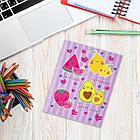 Блокнот МАЛЫЙ ФОРМАТ (110х147 мм), А6, 80 л., твёрдый, клетка, BRAUBERG KIDS, "Фруктики", 114444, фото 6