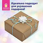 Набор для декора и подарков 4 банта, 2 ленты, горошек, цвета: белый, голубой, ЗОЛОТАЯ СКАЗКА, 591845, фото 8