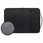 Чехол для ноутбука HEIKKI OPTION MAX 15,6'' (ХЕЙКИ), с ручкой и карманом, черный, 39х27х3 см, 272602, фото 3