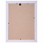 Рамка 21х30 см, пластик, багет 30 мм, BRAUBERG "HIT4", белая с двойной позолотой, стекло, 390992, фото 2