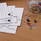 Набор BRAUBERG, зажимы 19 мм/15 шт., скрепки 28 мм/145 шт. и 50 мм/50 шт., резинки 40 шт., 223515, фото 7