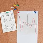 Силовые кнопки-гвоздики цветные STAFF 50 штук, в картонной коробке, 224770, фото 5