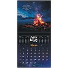 Календарь настенный перекидной на 2025 г., BRAUBERG, 12 листов, 22,5х22,5 см, МИНИ, "Relax", 116177, фото 10