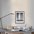 Рамка 30х40 см, пластик, багет 30 мм, BRAUBERG "HIT4", серебро, стекло, 391009, фото 5