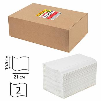 Салфетки бумажные для диспенсера (N4), LAIMA PREMIUM, КОМПЛЕКТ 20 пачек по 200 шт., 21х16,5 см, 2-слойные,