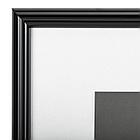 Рамка 30х40 см небьющаяся, багет 14 мм, пластик, BRAUBERG "Original", черная, 391230, фото 3