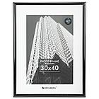 Рамка 30х40 см небьющаяся, багет 14 мм, пластик, BRAUBERG "Original", черная, 391230, фото 8