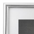 Рамка 21х30 см небьющаяся, багет 12 мм, пластик, BRAUBERG "Original", серебристая, 391231, фото 3