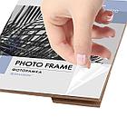 Рамка 10х15 см небьющаяся, багет 17,5 мм, пластик, BRAUBERG "Colorful", белая, 391239, фото 4