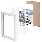 Рамка 10х15 см небьющаяся, багет 17,5 мм, пластик, BRAUBERG "Colorful", белая, 391239, фото 7