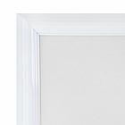 Рамка 30х40 см небьющаяся, багет 17,5 мм, пластик, BRAUBERG "Colorful", белая, 391242, фото 3