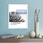 Рамка 30х40 см небьющаяся, багет 17,5 мм, пластик, BRAUBERG "Colorful", белая, 391242, фото 7