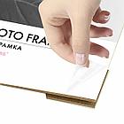 Рамка 21х30 см небьющаяся, багет 17,5 мм, пластик, BRAUBERG "Colorful", розовая, 391248, фото 4