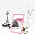 Рамка 21х30 см небьющаяся, багет 17,5 мм, пластик, BRAUBERG "Colorful", розовая, 391248, фото 8