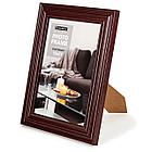 Рамка 15х21 см небьющаяся, багет 30 мм, МДФ, BRAUBERG "Herzog", цвет вишня, 391254, фото 5