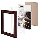Рамка 15х21 см небьющаяся, багет 30 мм, МДФ, BRAUBERG "Herzog", цвет вишня, 391254, фото 6