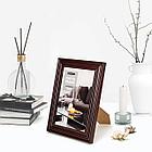 Рамка 15х21 см небьющаяся, багет 30 мм, МДФ, BRAUBERG "Herzog", цвет вишня, 391254, фото 8