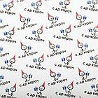 Бумага упаковочная подарочная мелованная "Funny Notes", 70x100 см, 10 дизайнов ассорти, ЗОЛОТАЯ СКАЗКА, 591919, фото 9