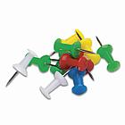 Силовые кнопки-гвоздики BRAUBERG, цветные, 50 шт., в картонной коробке, 220557, фото 2