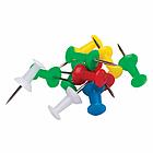 Силовые кнопки-гвоздики цветные STAFF 50 штук, в картонной коробке, 224770, фото 3