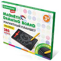 Магнитный планшет-доска MAGPAD MEDIUM для рисования 17х21 см, 380 шариков, BRAUBERG KIDS, 664921