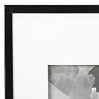 Рамка 21х30 см с паспарту 15х21 см небьющаяся, багет 5 мм, пластик, BRAUBERG "Smart", черная, 391280, фото 3