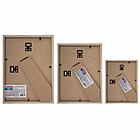 Рамка BRAUBERG LOFT THREE-IN-ONE, НАБОР 3 штуки, фото разного размера, акриловый экран, 17х22 см, 391289, фото 3