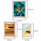 Рамка BRAUBERG LOFT THREE-IN-ONE, НАБОР 3 штуки, фото разного размера, акриловый экран, 17х22 см, 391289, фото 8