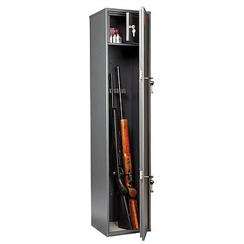 Сейф оружейный AIKO "Чирок 1328/Сокол", 1385х300х285 мм, 23 кг, 2 ключевых замка, трейзер