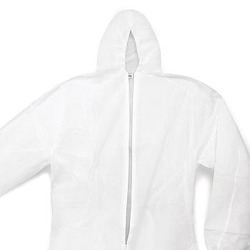 Комбинезон одноразовый с капюшоном Каспер-классик, плотность 30 г/м2, материал спанбонд, размер XXL (56-58),