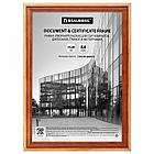 Рамка 21х30 см небьющаяся, КОМПЛЕКТ 3 шт., багет 20 мм дерево, BRAUBERG "Business", цвет светлое дерево,, фото 2