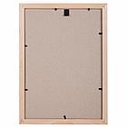 Рамка 21х30 см небьющаяся, КОМПЛЕКТ 3 шт., багет 20 мм дерево, BRAUBERG "Business", цвет светлое дерево,, фото 4