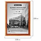 Рамка 21х30 см небьющаяся, КОМПЛЕКТ 3 шт., багет 20 мм дерево, BRAUBERG "Business", цвет светлое дерево,, фото 6