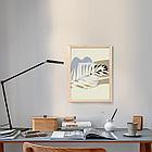 Рамка 21х30 см небьющаяся, КОМПЛЕКТ 3 шт., багет 14 мм дерево, BRAUBERG "Elegant", цвет натуральное дерево,, фото 7