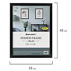 Рамка 30х40 см небьющаяся, аналог IKEA, багет 21 мм, МДФ, BRAUBERG "Idea", черная, 391373, фото 7