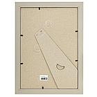 Рамка 21х30 см с паспарту 13х18 см, небьющаяся, аналог IKEA, багет 26 мм, МДФ, BRAUBERG "Zool", серая, 391377, фото 2