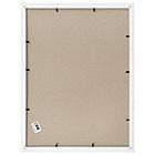 Рамка 30х40 см небьющаяся, багет 20 мм пластик, BRAUBERG "HIT3", белая с двойной позолотой, 391383, фото 2