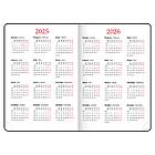 Ежедневник датированный 2025, БОЛЬШОЙ ФОРМАТ, 210х297 мм, А4, BRAUBERG "Favorite", под кожу, бордовый, 115732, фото 6