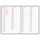 Ежедневник датированный 2025, БОЛЬШОЙ ФОРМАТ, 210х297 мм, А4, BRAUBERG "Favorite", под кожу, бордовый, 115732, фото 7