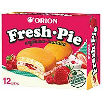 Печенье ORION "Fresh-Pie Strawberry-raspberry", клубника-малина, 300 г (12 штук х 25 г), О0000017465