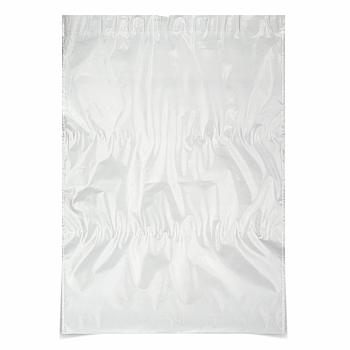 Курьер-пакеты ПОЛИЭТИЛЕН (408x515+40 мм), белые, с карманом для сопроводительной документации, КОМПЛЕКТ 50