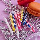 Набор свечей для торта 12 шт., 6 см, с держателями, ЗОЛОТАЯ СКАЗКА, в блистере, 591446, фото 8