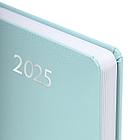 Ежедневник датированный 2025 А5 138x213 мм BRAUBERG "Profile", балакрон, мятный, 115798, фото 4