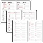 Ежедневник датированный 2025 А5 138x213 мм BRAUBERG "Rainbow", под кожу, красный, 115801, фото 10