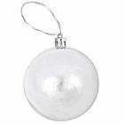 Шары ёлочные 8 шт., 8 см, "Eden Colors", пластик, цвет: серебристый/жемчужный, ЗОЛОТАЯ СКАЗКА, 591981, фото 5