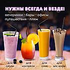 Трубочки для коктейлей гофрированные, пластиковые 5 х 240 мм, черные КОМПЛЕКТ 250 штук, LAIMA, 608359, фото 7