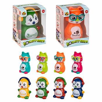 Игрушка инерционная "Покатушки", 6,5х7х10 см, без батареек, АССОРТИ 2 вида, 1TOY